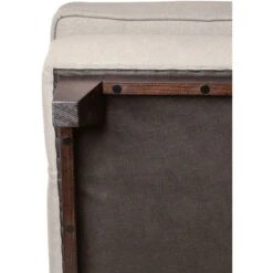 Fink Living STUART Melange Sessel - B 84 Cm - H 94 Cm - T 100 Cm - Beige - Meliert -Innendekorationen 484068 big 4