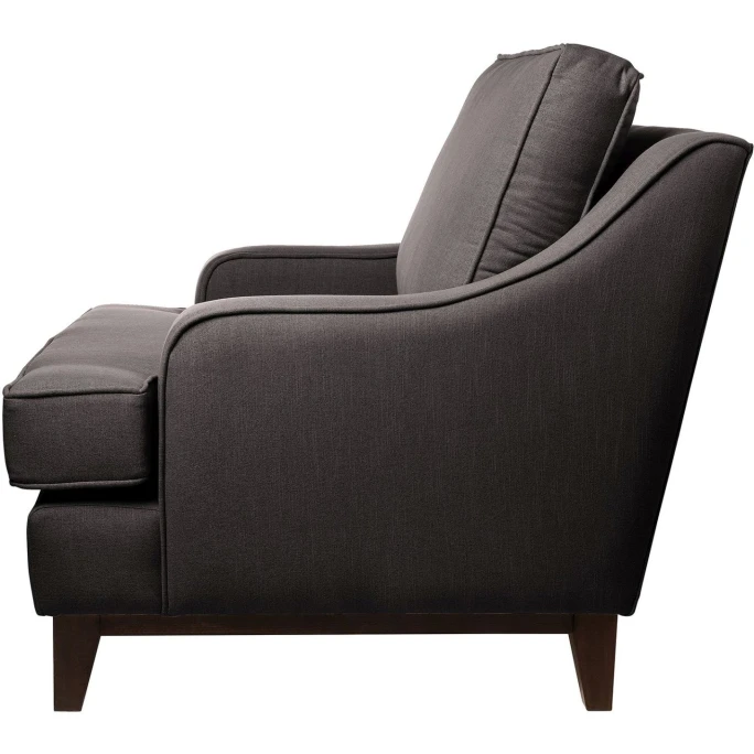 Fink Living STUART Melange Sessel - B 84 Cm - H 94 Cm - T 100 Cm - Braun 4 Fink Living STUART Melange Sessel - B 84 Cm - H 94 Cm - T 100 Cm - Braun – Bild 2