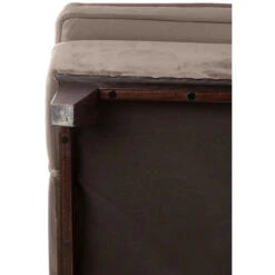 Fink Living STUART Magic Velvet Sessel - B 84 Cm - H 94 Cm - T 100 Cm - Taupe -Innendekorationen 484076 big 4