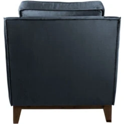 Fink Living STUART Velvet Sessel - B 84 Cm - H 94 Cm - T 100 Cm - Petrol -Innendekorationen 484078 big 2