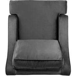 Fink Living STUART Velvet Sessel - B 84 Cm - H 94 Cm - T 100 Cm - Grau 11 Fink Living STUART Velvet Sessel - B 84 Cm - H 94 Cm - T 100 Cm - Grau -Innendekorationen 484081 big 3