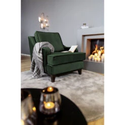 Fink Living STUART Velvet Sessel - B 84 Cm - H 94 Cm - T 100 Cm - Grün 13 Fink Living STUART Velvet Sessel - B 84 Cm - H 94 Cm - T 100 Cm - Grün -Innendekorationen 484085 big 5