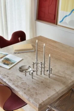 STOFF LED Kerzen, 2 Stück, Sand -Innendekorationen 5700002017109 4