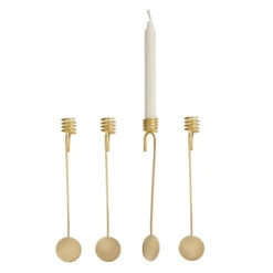 Ferm LIVING Weihnachtsbaum-Kerzenhalter, 4er-Set