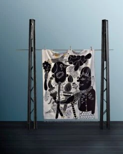 Fritz Hansen Jaime Hayon Decke, Gold -Innendekorationen 6382 Objects Throw Gold