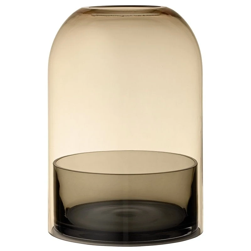 AYTM Windlicht Tota, Bernsteinfarben – Schwarz 3 AYTM Windlicht Tota, Bernsteinfarben – Schwarz