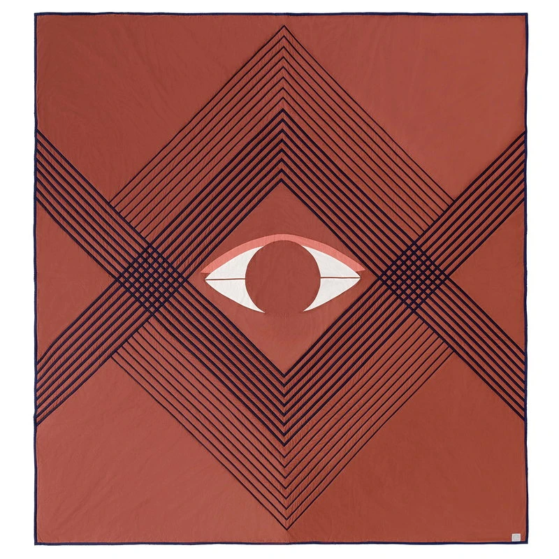 &Tradition The Eye AP9 Tagesdecke, 240 X 260 Cm, Brown Earth 3 &Tradition The Eye AP9 Tagesdecke, 240 X 260 Cm, Brown Earth