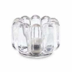 Tom Dixon Press Teelichthalter, Vertikal, Klar -Innendekorationen 6c06dc0c b6da 446b 8d47 6dfea64ebe17