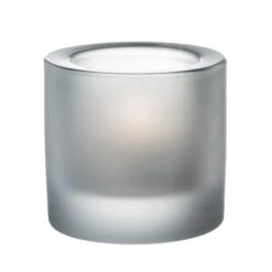 Iittala Kivi Teelichthalter, Matt Satiniert