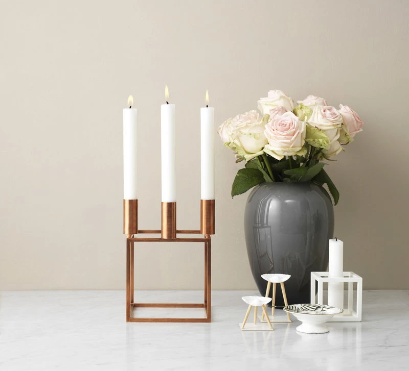 By Lassen Kubus 1 Kerzenhalter, Weiß 8 By Lassen Kubus 1 Kerzenhalter, Weiß – Bild 6