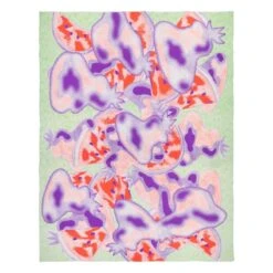 Tutti Frutti Überwurf, 130 x 170 cm, Grün