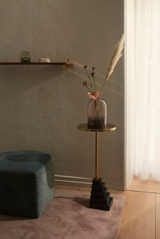 AYTM Windlicht Tota, Schwarz-grün 5 AYTM Windlicht Tota, Schwarz-grün – Bild 3