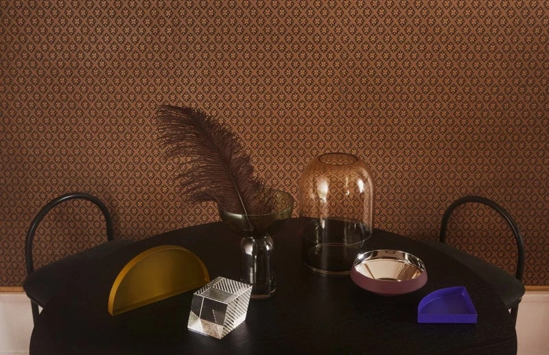 AYTM Windlicht Tota, Bernsteinfarben – Schwarz 4 AYTM Windlicht Tota, Bernsteinfarben – Schwarz – Bild 2