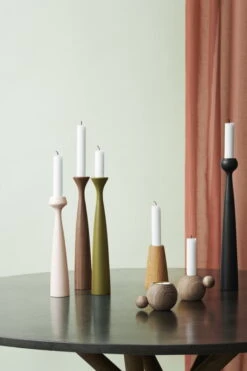 Tulip Kerzenhalter, Schwarz -Innendekorationen Applicata 9