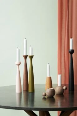 Rose Kerzenhalter, Olivgrün -Innendekorationen Applicata 9 1