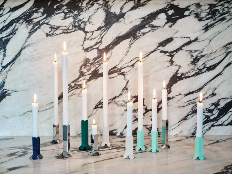 Hay Arcs Kerzenhalter, S, Minzgrün 7 Hay Arcs Kerzenhalter, S, Minzgrün – Bild 5