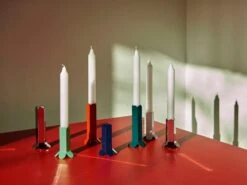 Hay Arcs Kerzenhalter, S, Dunkelblau -Innendekorationen Arcs Candlesholder family 01 2
