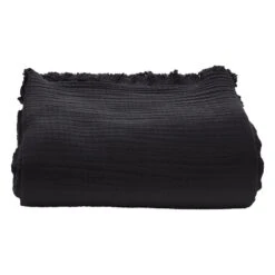 Arkki Tagesdecke, 240 x 270 cm, Schwarz