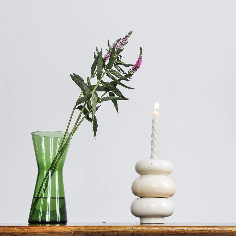 Kandili Kerzenhalter D, Cremeweiß 7 Kandili Kerzenhalter D, Cremeweiß – Bild 5