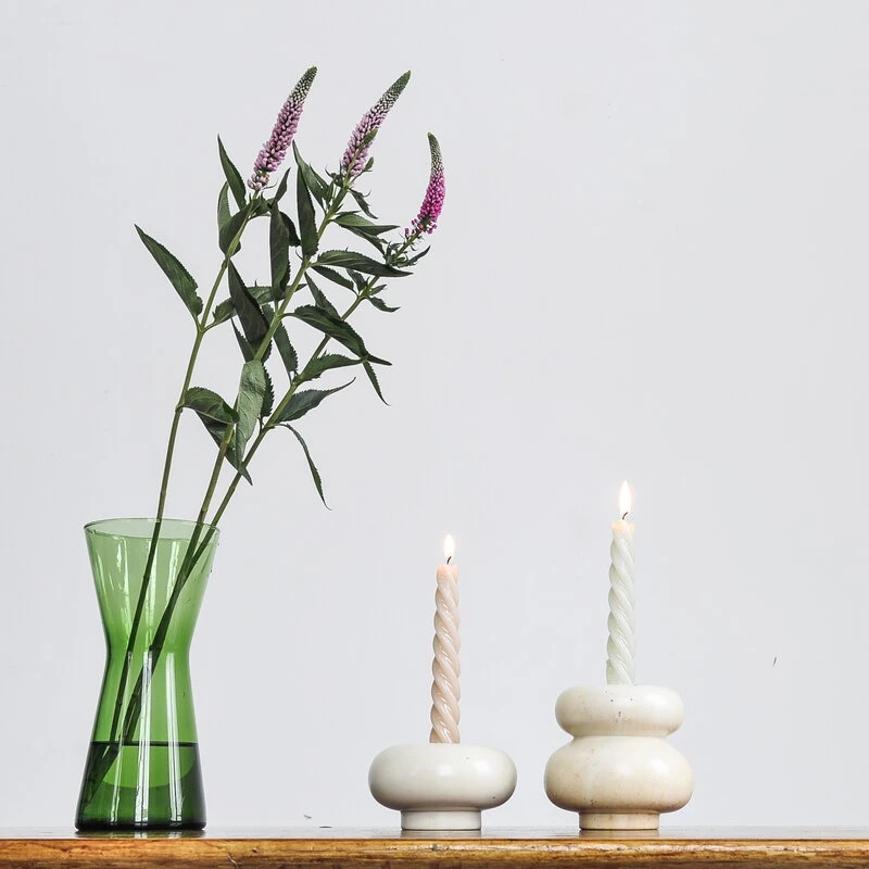 Kandili Kerzenhalter D, Cremeweiß 4 Kandili Kerzenhalter D, Cremeweiß – Bild 2