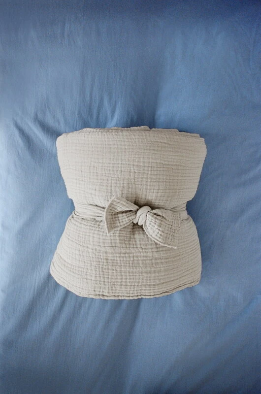 Hay Crinkle Tagesdecke, 260 X 260 cm, Kühles Grau 4 Hay Crinkle Tagesdecke, 260 X 260 cm, Kühles Grau – Bild 2