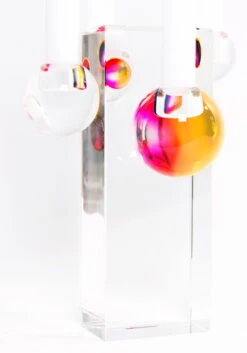 Drops Kandelaber -Innendekorationen DRP CAN detail front red