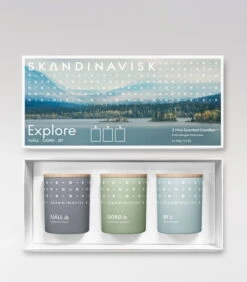 Innendekorationen -Innendekorationen EXPLORE Box GiftSet 3x65g Full darkgrey HIGH