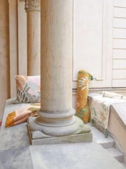 Väre Decke, 130 × 170 cm, Grün, Rosa 11 Väre Decke, 130 × 170 cm, Grün, Rosa -Innendekorationen FINARTExxxKANSALLISMUSEO42561 2