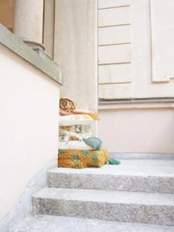 Väre Decke, 130 × 170 cm, Grün, Rosa 12 Väre Decke, 130 × 170 cm, Grün, Rosa -Innendekorationen FINARTExxxKANSALLISMUSEO42582 2