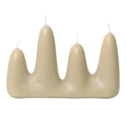 Ferm LIVING Stala Kerze, Sandbeige