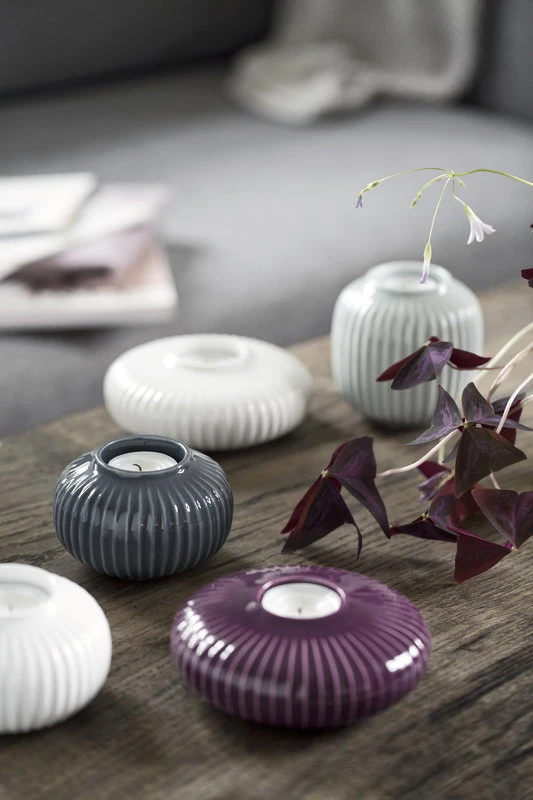 Kähler Teelichthalter Hammershøi 65 Mm, Weiß 4 Kähler Teelichthalter Hammershøi 65 Mm, Weiß – Bild 2