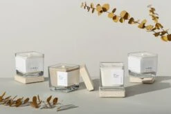 Veggie Wachskerze, Happy Holidays -Innendekorationen Hetkinen Mood Veggie candle square horizontal web 1296x 1