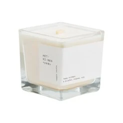 Veggie Wachskerze, Happy Holidays