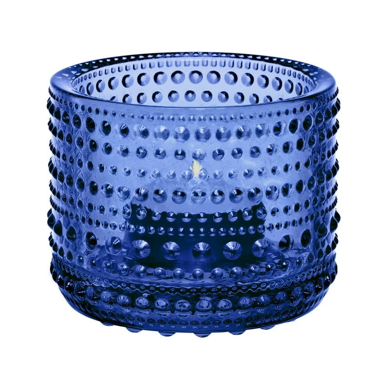 Iittala Kastehelmi Teelichthalter, 64 mm, Ultramarinblau 3 Iittala Kastehelmi Teelichthalter, 64 mm, Ultramarinblau