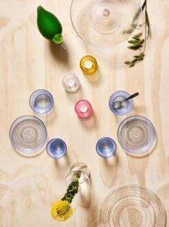 Iittala Kastehelmi Teelichthalter, 64 Mm, Zitronengelb -Innendekorationen Iittala 2017 Kastehelmi Kartio Birds by Toikka