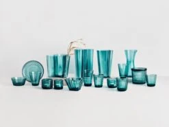 Iittala Votiv Valkea, Meerblau -Innendekorationen Iittala 2019 seablue group 1