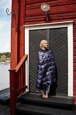 Kulkuri Decke, 130 X 190 Cm, Dunkelblau -Innendekorationen Joutsen Kulkuri fiilis 10