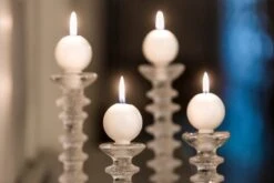 Antique Kugelkerze, 2 Stück -Innendekorationen Juhava 6594 uusin 6.10