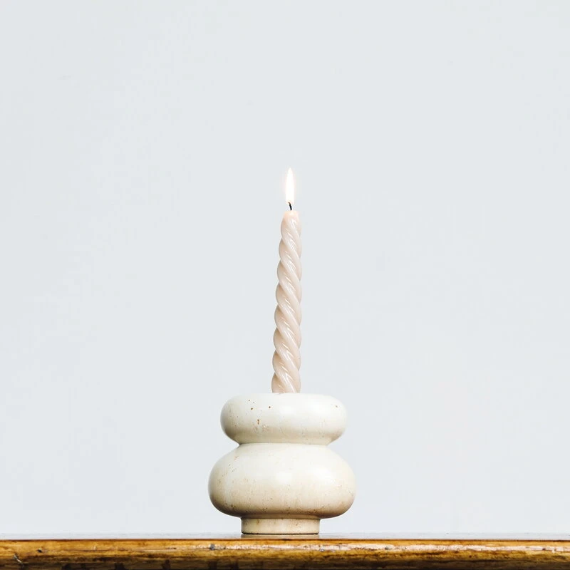 Kandili Kerzenhalter D, Cremeweiß 5 Kandili Kerzenhalter D, Cremeweiß – Bild 3