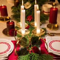 Kultatuikku Kerzenhalter, Messing -Innendekorationen Kuva16 AW2022 01963 B7916 role