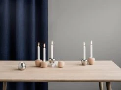 Stelton Ora Kerzenhalter, Groß, Buche -Innendekorationen LS 103 104 103 1 104 1 Ora candleholder blue