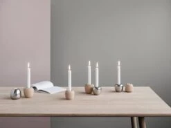 Stelton Ora Kerzenhalter, Groß, Buche -Innendekorationen LS 103 104 103 1 104 1 Ora candleholder powder