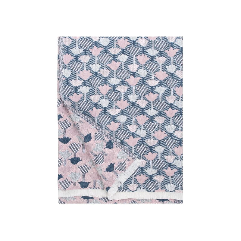 Tulppaani Decke, 130 X 180 Cm, Rosa – Blau 3 Tulppaani Decke, 130 X 180 Cm, Rosa – Blau