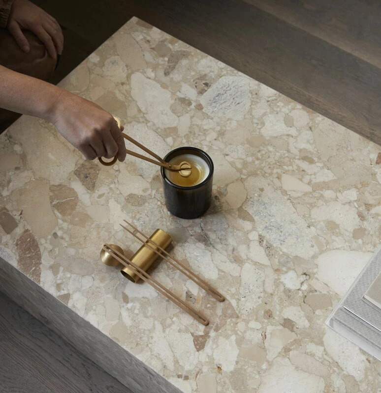 Menu Clip Kerzenpflegeset, Messing 5 Menu Clip Kerzenpflegeset, Messing – Bild 3