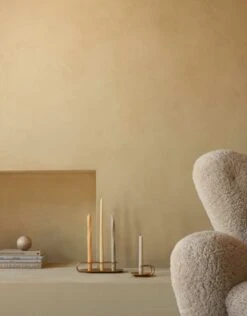 Menu Clip Kerzenhalter, Messing 11 Menu Clip Kerzenhalter, Messing -Innendekorationen MENU Clip Candle Holder Twist Tapered Candle The Tired Man