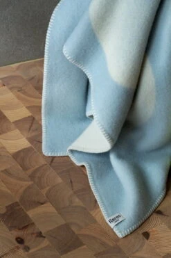 Moon Überwurf, 135 X 200 cm, Blauer Halbmond -Innendekorationen MOON 5901 Crescent blue