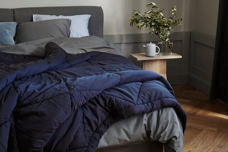 Piia Tagesdecke Für Einzelbett, 160 X 260 Cm, Ink 4 Piia Tagesdecke Für Einzelbett, 160 X 260 Cm, Ink – Bild 2