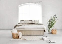 Bettüberwurf Tuike, 160 X 260 Cm, Sandbeige -Innendekorationen Matri Looks 2017 0616 WEB