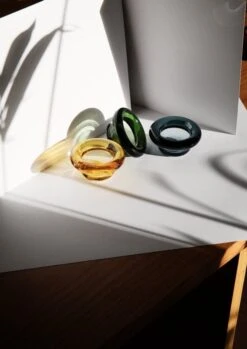 Sirkel Teelichthalter, Bernsteingelb 12 Sirkel Teelichthalter, Bernsteingelb -Innendekorationen NF 261017 0324 LoRes 1