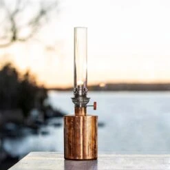 Klong Patina Öllampe, Klein, Kupfer -Innendekorationen Patina Small Copper 2